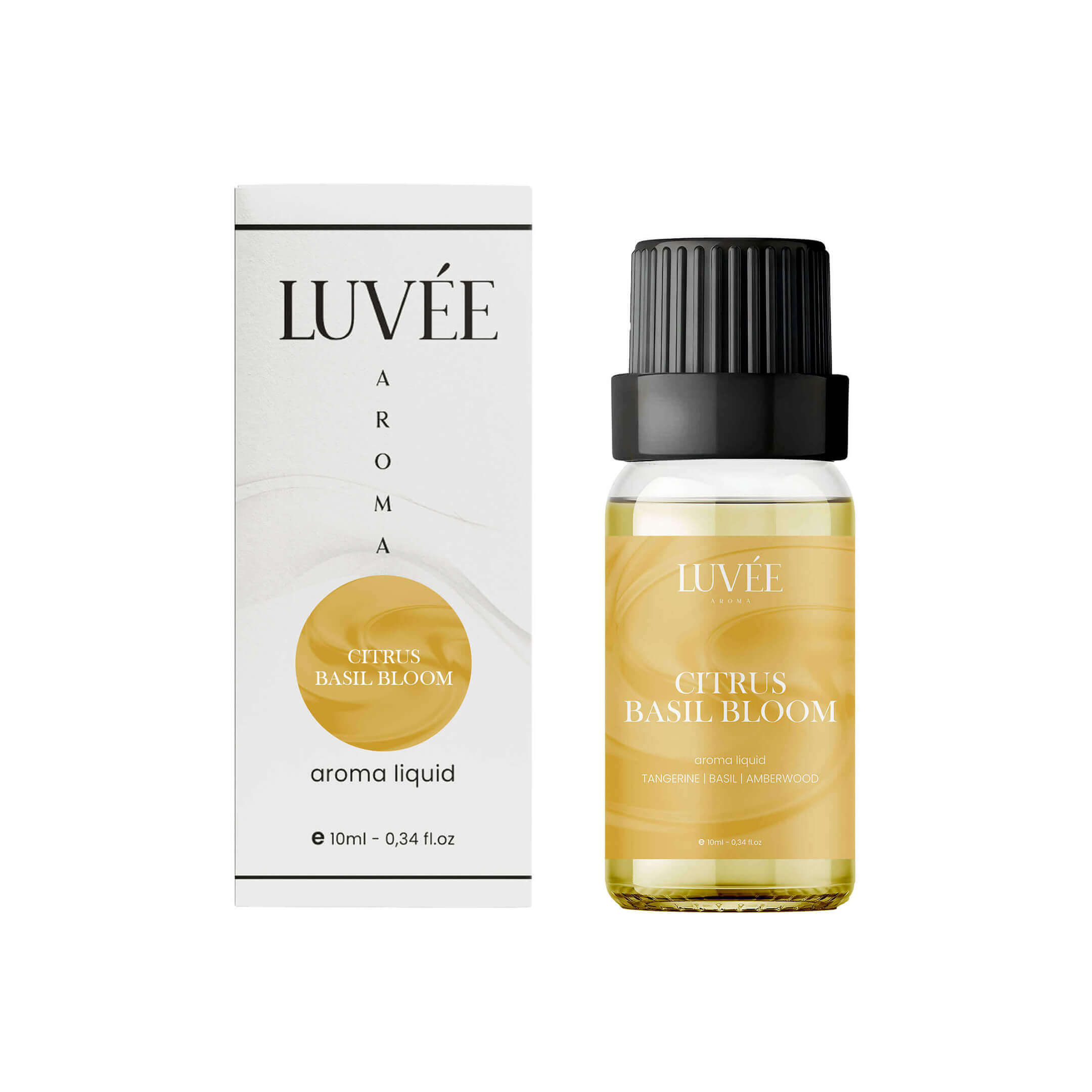 Luvée Citrus Basil Bloom Liquid Aroma – Refreshing Citrus and Herbal Scent
