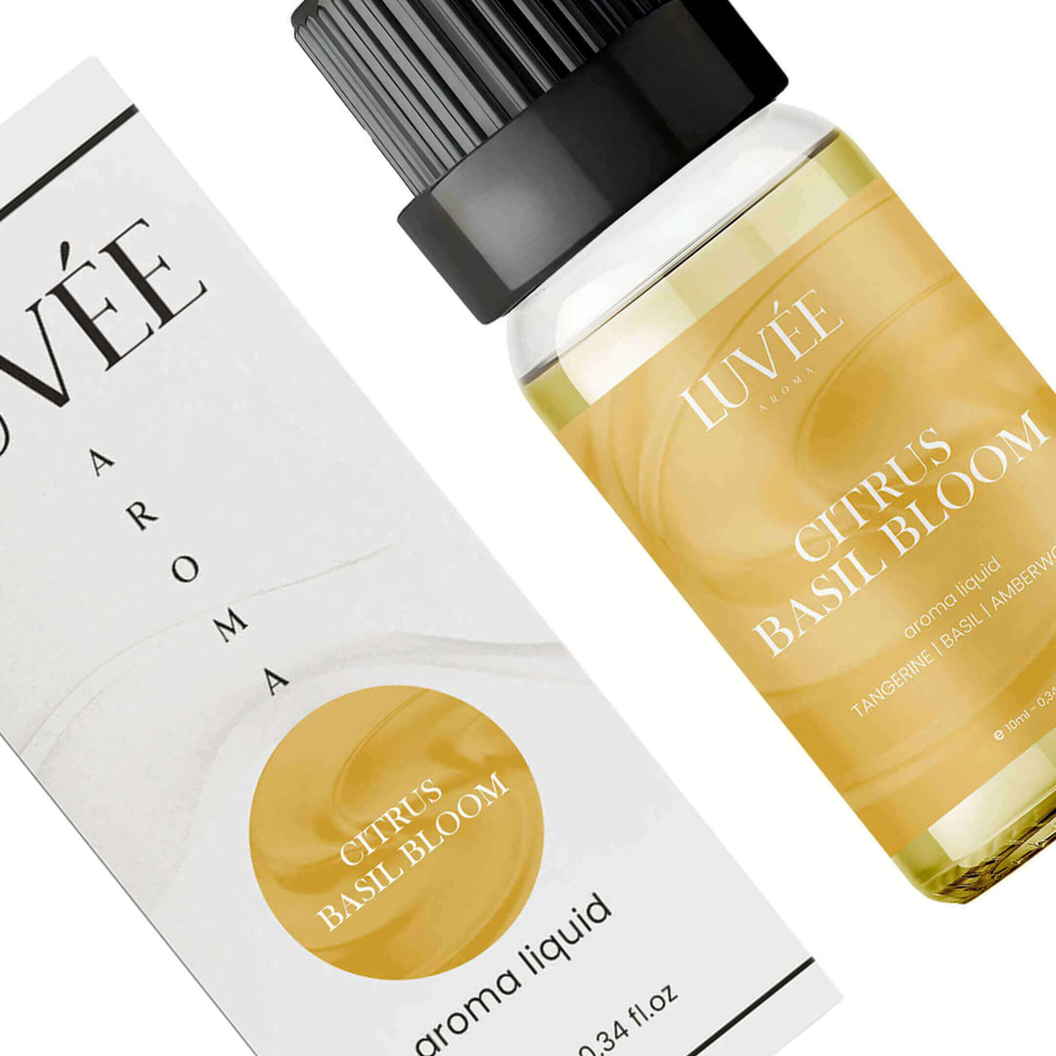 Citrus Basil Bloom by Luvée – Uplifting Liquid Aroma with Zesty Citrus & Fresh Basil