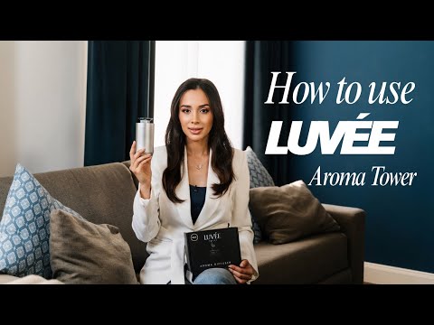 Luvée Essence Tower – Silver Edition - Electric Aroma Diffuser