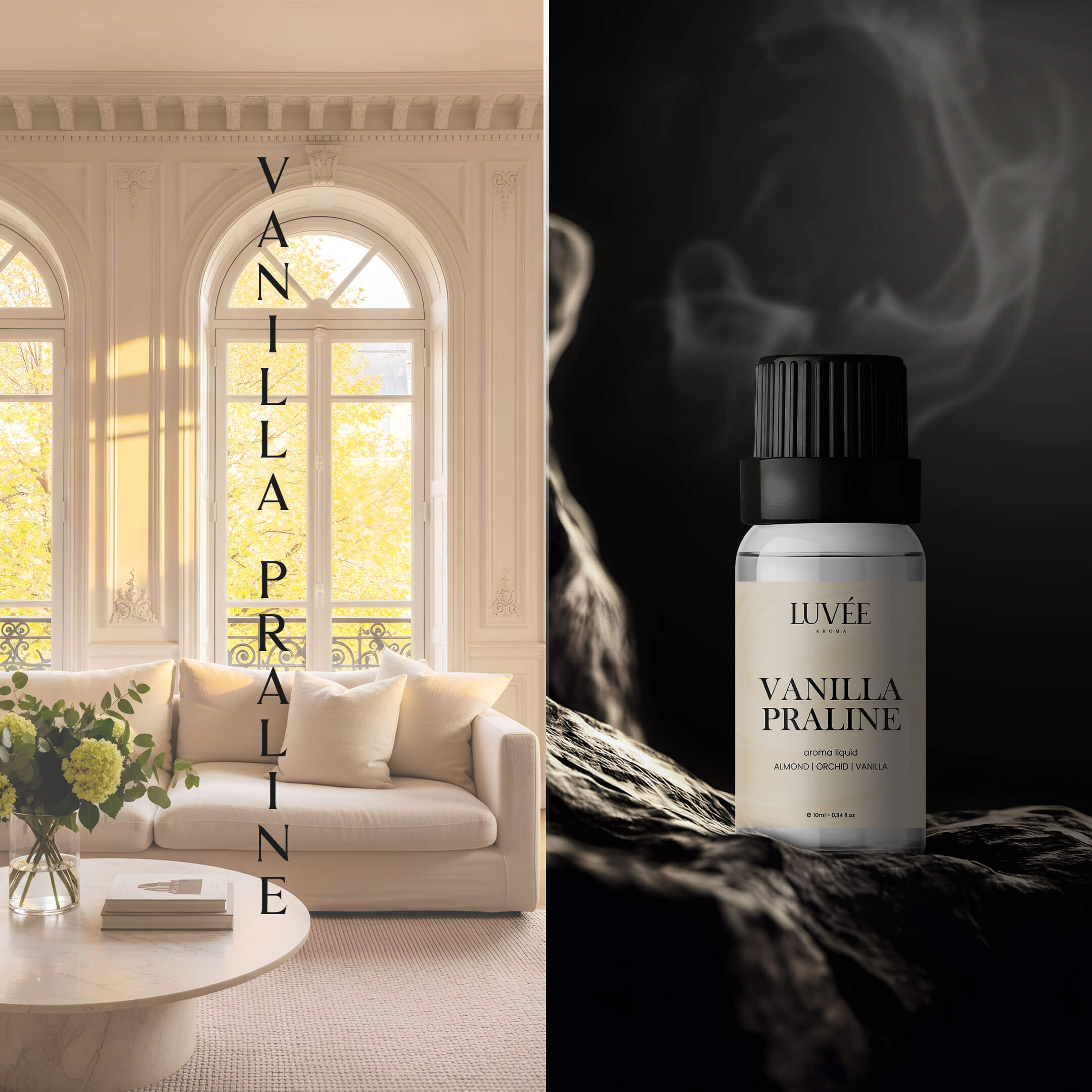 Vanilla Praline - Cozy & Romantic Mood - Aroma Oil for Diffusers
