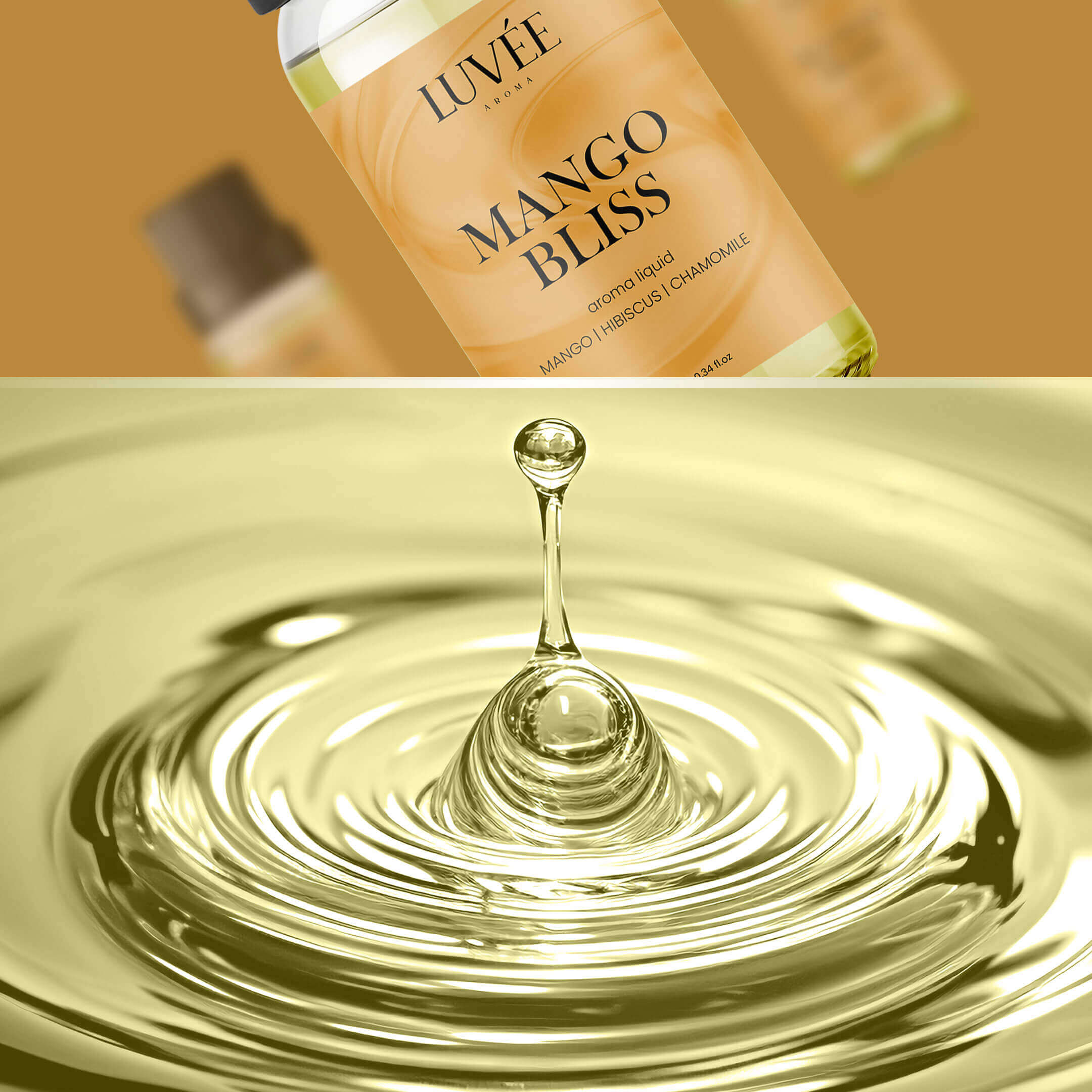 Mango Bliss - Relaxing & Mood Lifting - Aroma Oil for Diffusers
